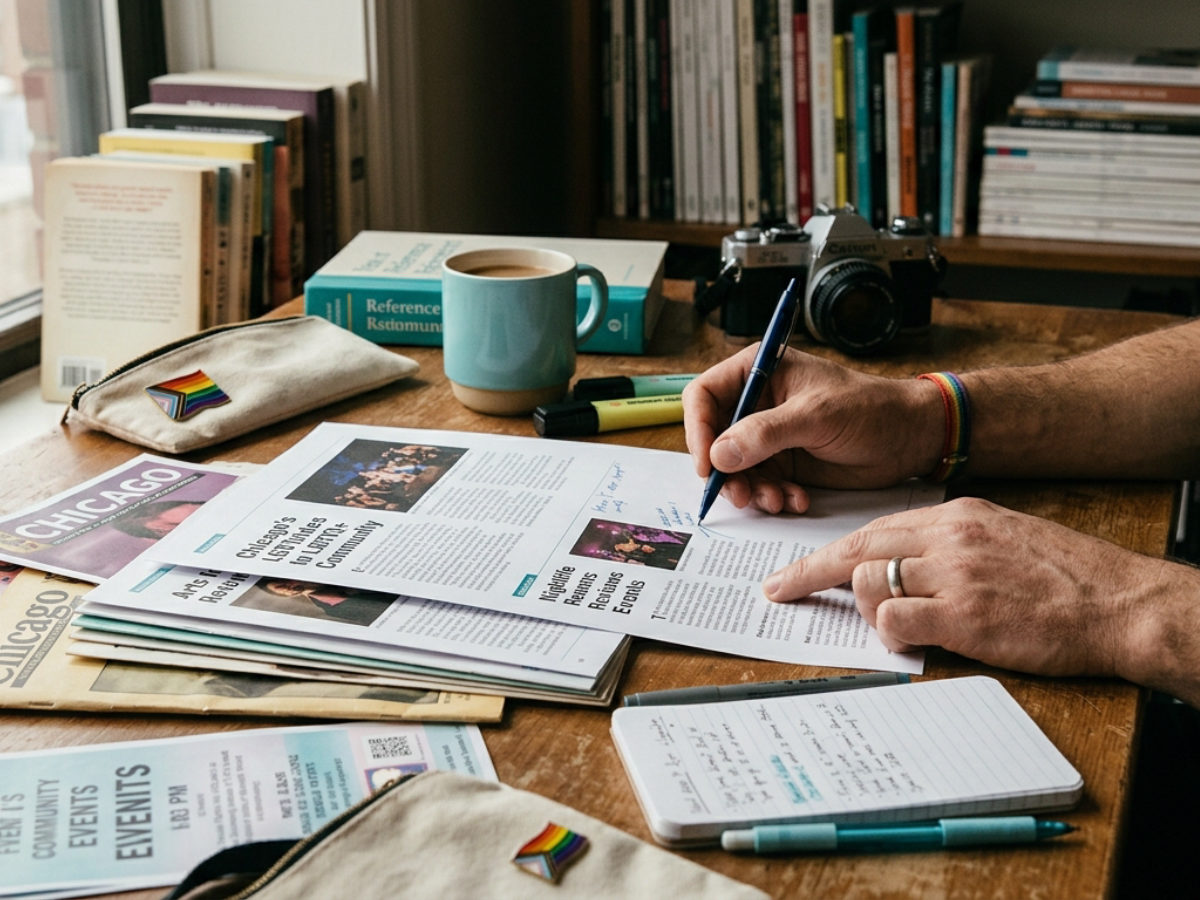 A closer look at LGBTQ+ community lifestyle, nightlife and local culture publishing (originally a Chicago gay magazine)